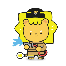 광주대학교 소방행정학과 캐릭터